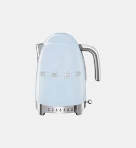 Smeg 50s Style Variable Temp Kettle, Light-blue, Packshot View