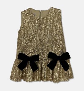 My Little Thieves Dress Bow Sequin, Packshot View