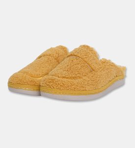 Salvi Sturdy Fleece Slippers, Yellow, Eu-40, Packshot View