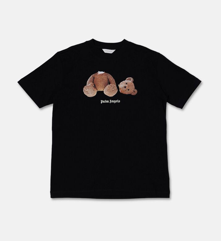 Palm Angels Ts Palm, Black, 8y, Packshot View