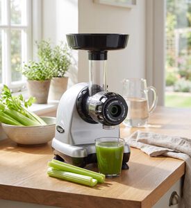 Omega Low Speed Masticating Celery Juicer, Model View
