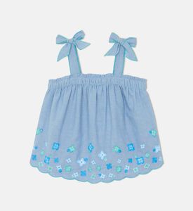 Beau Rivage Embroidered Top