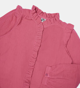 بلوزة دوري مزدوجة الشاش