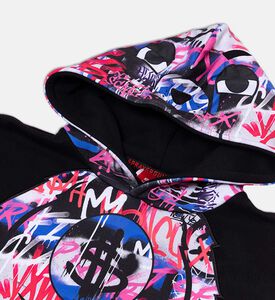Sprayground Tagged Money Bear Graphic Hoodie, Packshot View