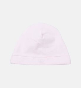 My First Collection Embroidered Crown Hat, Pink, Packshot View