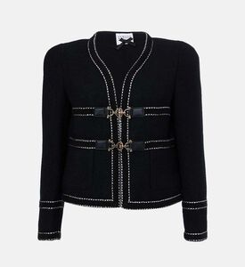 Trim-detail Fitted Jacket Trim-detail Fitted Jacket