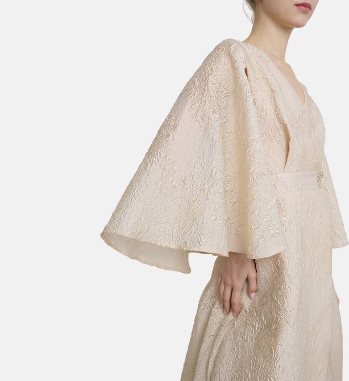 Wrapped V-neck Dress