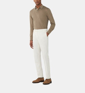 شطف غسل السراويل القطنية من الدنيم