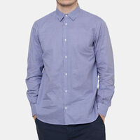 Micro Checked Cotton Shirt