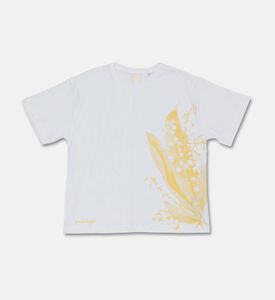 Givenchy Organic Jersey Lily-printed Logo T-shirt, Packshot View