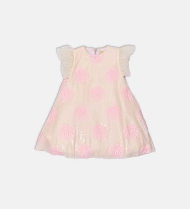 Tulle Floral And Butterfly Dress