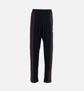 Contrast Panel Sweatpants