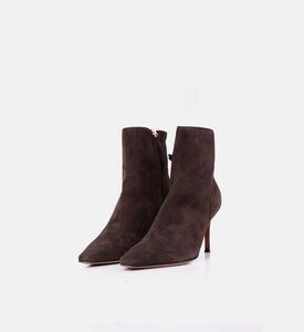 Roberto Festa Saki Suede Ankle Boots, Dark-brown, Eu-38.5, Packshot View