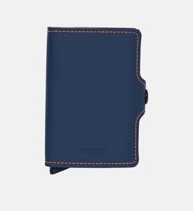Matte Leather Twin Wallet