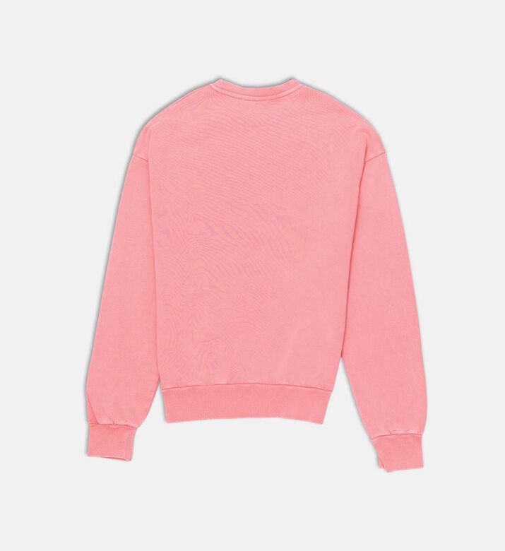 Rhinestone-embellished Crewneck Sweatshirt