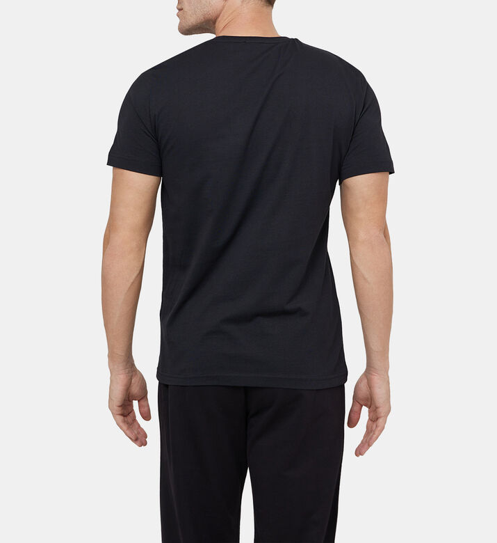 تيشيرت قطن عضوي بسلسلة شعارات