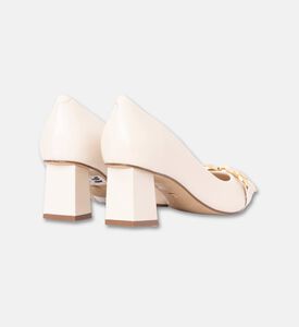 Arezzo Shoes Med Heel, Cream, Eu-39, Packshot View