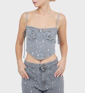 تدمير مشد الدنيم المتوترة