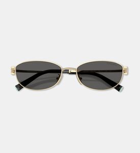 Tiffany & Co. Oval-shaped Metal Frame Sunglasses, Packshot View