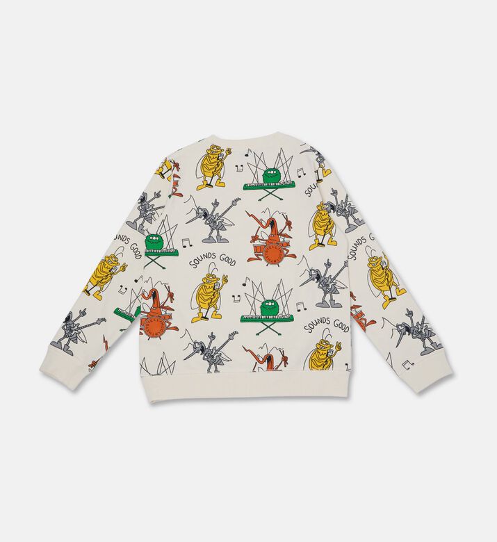 Stella McCartney Musical Insects-print Sweatshirt, Packshot View
