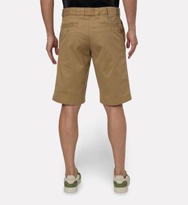 Diesel Mid-length Straight-leg Chino Shorts, Model View
