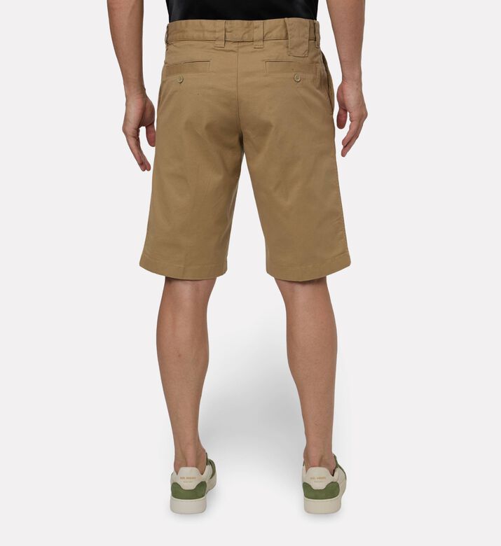 Diesel Mid-length Straight-leg Chino Shorts, Model View