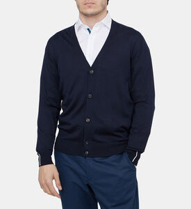 كارديغان محبوك بأزرار