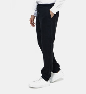 Men Drawstring Elastic Waistband Linen Pants