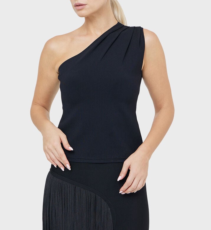 Gathered One Shoulder Top Gathered One Shoulder Top