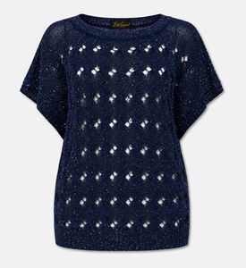 Luisa Spagnoli Pull Canello, Blue, L, Packshot View