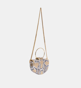Mini Brigitte Python Shoulder Bag