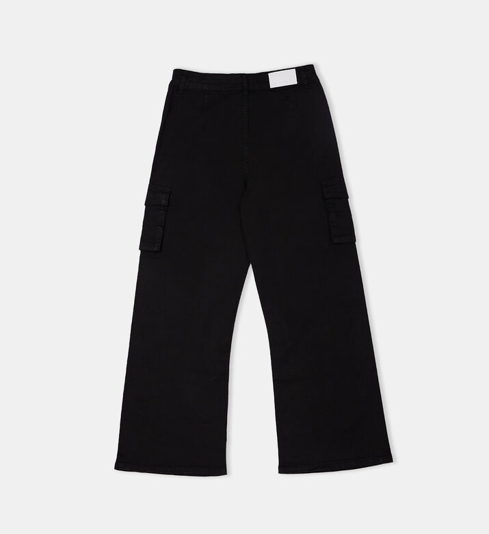 بنطال كارجو بلوغو الماركة للبنات الصغيرات