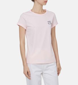 Love Edge-to-side Bonding Crewneck T-shirt