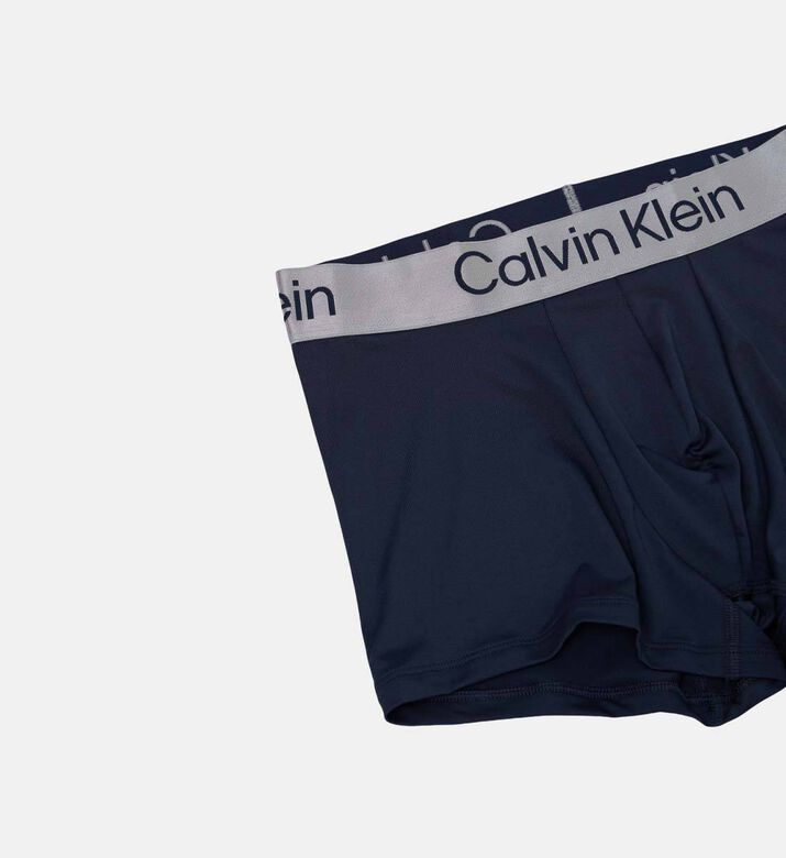 Calvin Klein Cotton Multi Color 3-pack Trunks, Black, S, Packshot View