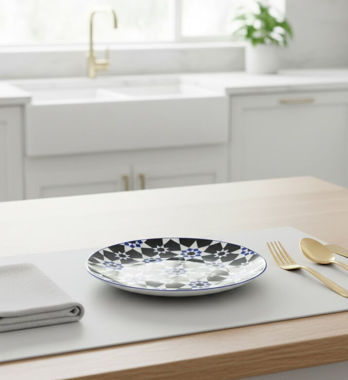 Images d Orient Kaokab Bread Plate, Packshot View