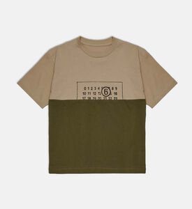 Two-tone Crewneck Short-sleeve T-shirt Two-tone Crewneck Short-sleeve T-shirt