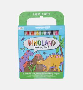 Carry Along Dinoland Coloring Book