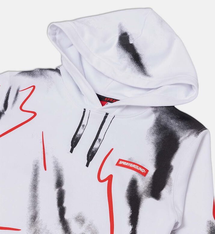 Sprayground Black Shadows Printed Hoodie, Packshot View