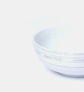 Home Deco and More Grafik Porcelain Round Breakfast Bowl, Packshot View