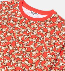 تيشيرت بطبعة دب تيدي على كاملها