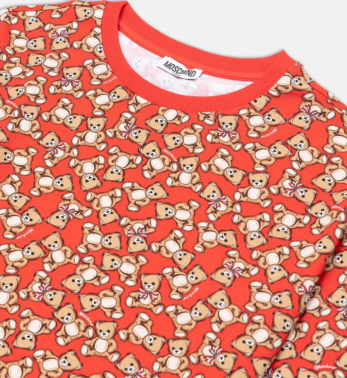 All-over Teddy Bear-print T-shirt