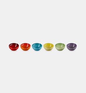 Rainbow Dessert Bowl Set 6-piece - 12 Cm Rainbow Dessert Bowl Set 6-piece - 12 Cm