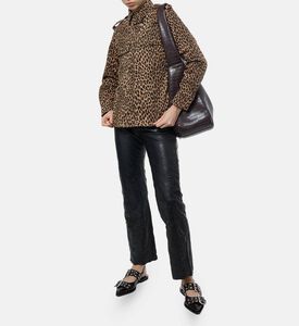 Zadig et Voltaire Leopard-print Button Closure Shirt, Model View