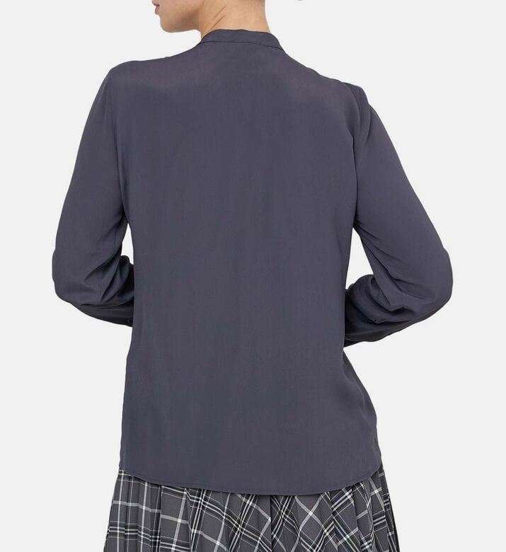 Mandarin Collar Blouse