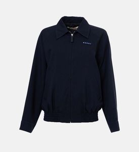 Zip Fastening Long-sleeve Jacket Zip Fastening Long-sleeve Jacket