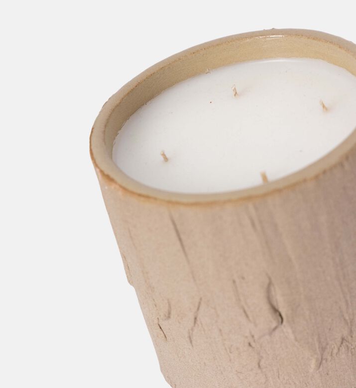 شمعة معطرة متوسطة الحجم بتصميم خارجي ذائب برائحة توفي