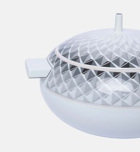 وعاء بغطاء بورسلين من مايا