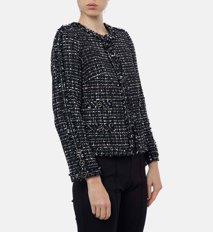 Weill Tweed Long-sleeve Jacket, Model View