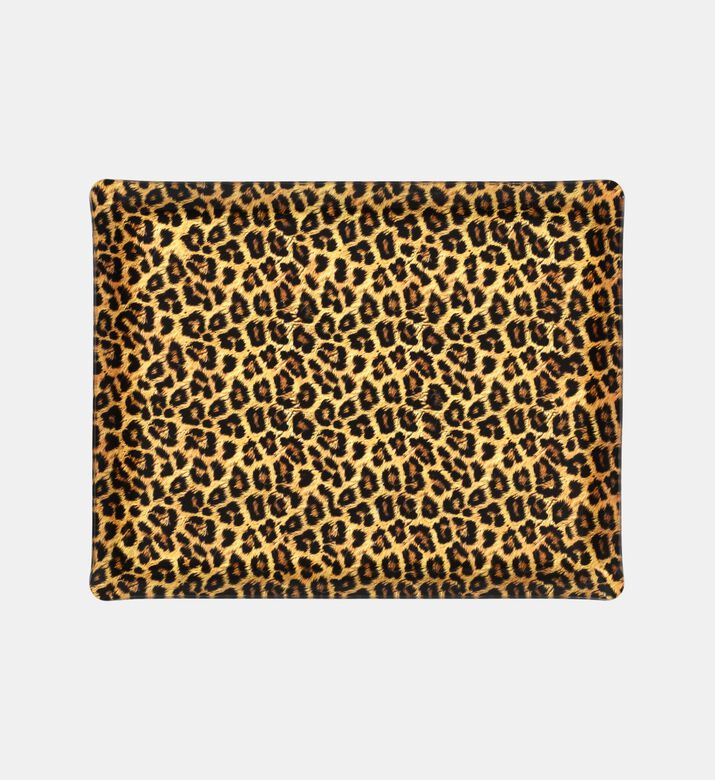 Leopard-print Acrylic Tray