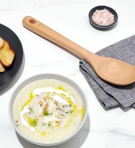 Oxo Versatile Beach Wood Large Spoon, Packshot View